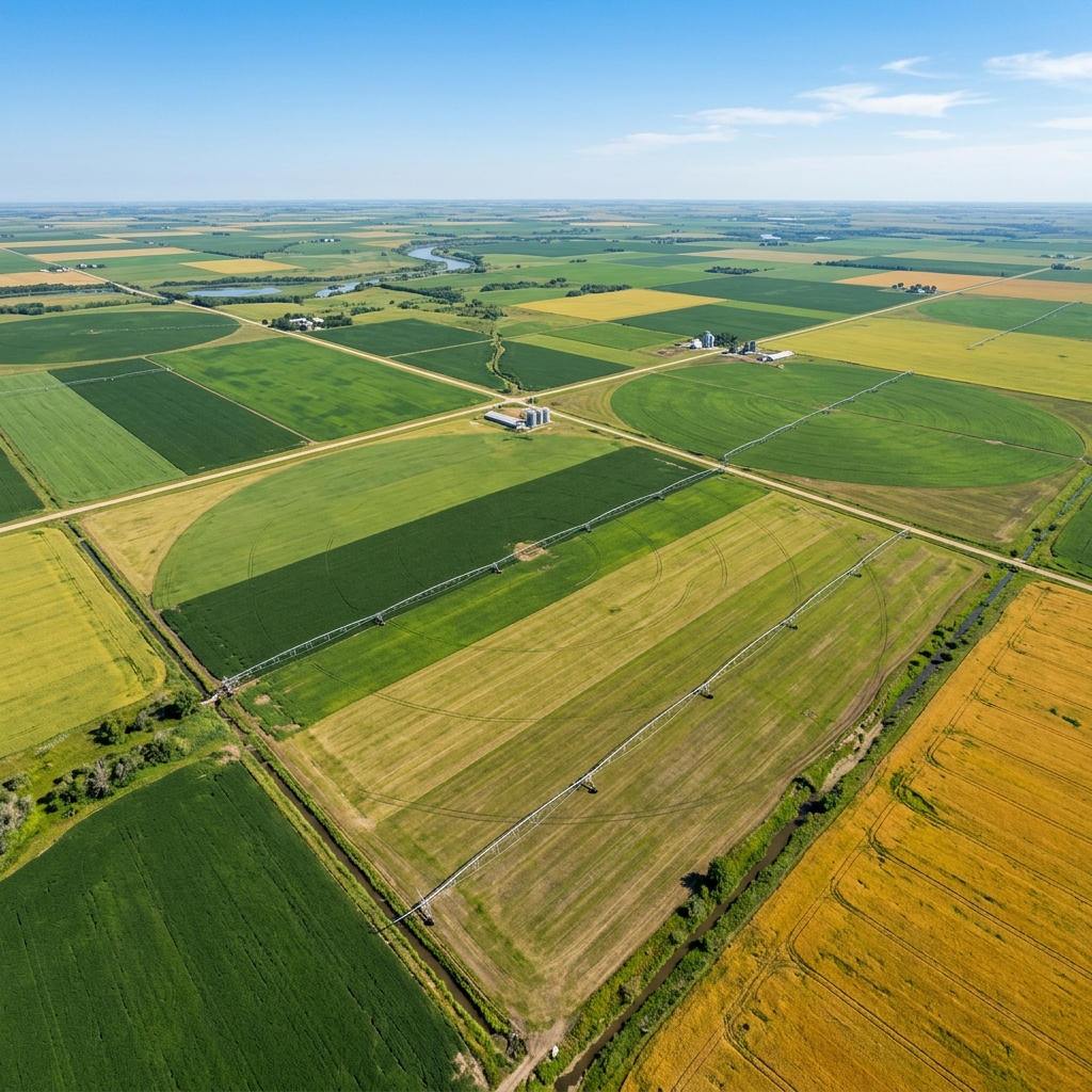 Crop farmland